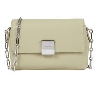 Calvin Klein CK Plaque Crossbody Bag w / Chain Eucalyptus