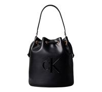 Calvin Klein CK Raised Large Bucket Bag Black
