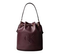 Calvin Klein CK Raised Large Bucket Bag Fudge