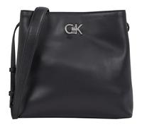 Calvin Klein CK Re-Lock Convertible Bucket Bag PVH Black