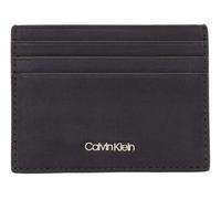 Calvin Klein CK Refined Cardholder 6CC Nubuk Black Nubuk
