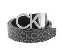 Calvin Klein CK Reversible Adjustable New Mono Belt 3,5CM W95 Black Monogram - kürzbar