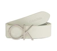 Calvin Klein CK Reversible Gürtel Leder milky green-pigeon 80 cm