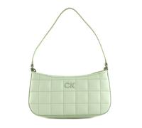 Calvin Klein CK Square Quilt Chain Elongated Bag Milky Green