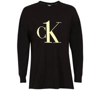 Calvin Klein CK1 COTTON LW NEW-L/S SWEATSHIRT Damen Sweatshirt, schwarz, größe S