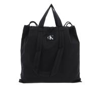 Calvin Klein CkJ City Nylon Nylon Square Rev Tote38 Black