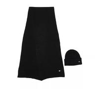 Calvin Klein CKJ Gifting Softies MONO BEANIE SCARF CK Black 