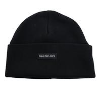 Calvin Klein Jeans Inst Patch Beanie Schwarz Mann (Herstellerartikelnummer: K50K512142-BEH-OS)