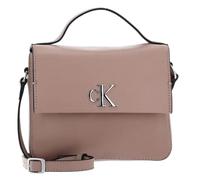 Calvin Klein CKJ Minimal Monogram Boxy Flap Crossbody Bag 19 Cafe Au Lait