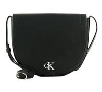 Calvin Klein CKJ Minimal Monogram Saddle Crossover Black
