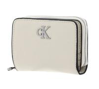 Calvin Klein CKJ Minimal Monogram Zip Around Wallet Birch