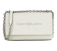 Calvin Klein CKJ Sculpted EW Flap With Chain 25 Mono White