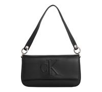 Calvin Klein CKJ Sculpted Shoulder Pouch Bag Na Black