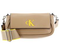 Calvin Klein CKJ Sleek EW Flap Convertible Shoulder Bag 20 Solid Travertine