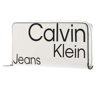 Calvin Klein CKJ Sleek Zip Around Wallet Beige AOP