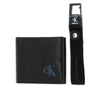 Calvin Klein CKJ SLG Giftpack Bifold W / Coin + Carabiner Keyfob Black