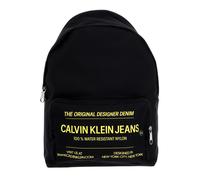 Calvin Klein CKJ Sport Essential Campus Backpack Black with Industrial Print
