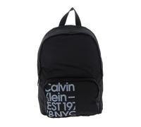 Calvin Klein CKJ Sport Essentials Campus Backpack44 Gr Black / Overcast Grey Print 