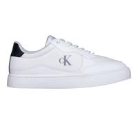 Calvin Klein Herren Cupsole Sneaker Classic Tech Ripstop Low Top, Weiß (Bright White/Black), 44