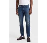Gerade Jeans CALVIN KLEIN JEANS, Herren, Gr. 32, Länge 30, blau (celtic ocean), Denim/Jeans, Obermaterial: 98% Baumwolle, 2% Elasthan, unifarben, regular fit normal, Jeans, Regular fit mit Taschen (26