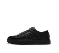 Calvin Klein Clean Cup Low Lace Tape Schwarz Sneaker, HM0HM018980GJ, SCHWARZ, 43 EU