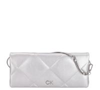 Calvin Klein Clutch Quilt Wristlet silber
