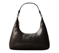 Calvin Klein Coated Emblem AOP Shoulder Bag Black AOP