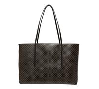 Calvin Klein Coated Emblem Shopper Black AOP