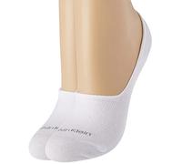 Calvin Klein Cotton Logo Women's No Show Socks 2 pack