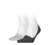 Calvin Klein Cotton Logo Women's No Show Socks 2 pack