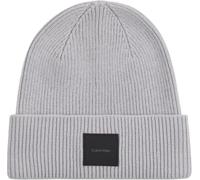 Calvin Klein Cotton/Wool Fine Rib BEH - Black One Size, P8n - Grey, One size