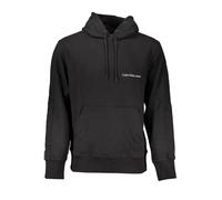 Calvin Klein Jeans Herren Hoodie Institutional mit Kapuze, Schwarz (Ck Black), XL