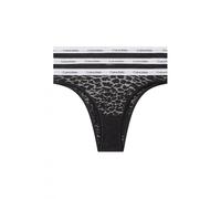 Calvin Klein Strins im 3er-Pack Damen schwarz, M
