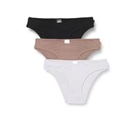 Calvin Klein Damen 3er Pack Slips Bikini Form Gerippt