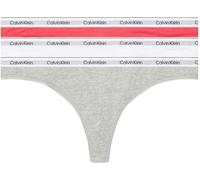 Calvin Klein Damen 3er Pack Strings Modern Logo Tangas