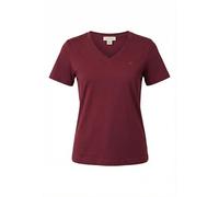 Calvin Klein Damen Archive Jersey VNK Tee EU LV047B205G Tees, Purple (Berry Glaze), L, Violett (Berry Glaze), L