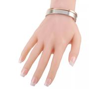 Calvin Klein Damen Armreif-Set im Zweiton-Design Edelstahl-Armband Schmuck KJ06PD2002 Silber/Rosegold
