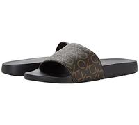 Calvin Klein Damen Athens Slide Sandale, Braun, 40 EU