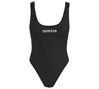 Calvin Klein Damen Badeanzug Scoop Back One Piece Modern, Schwarz (Pvh Black), L