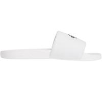 Calvin Klein Damen Badeschuhe Ess Slide Cv mit Monogramm, Weiß (Bright White/Black), 41