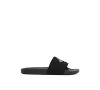 Calvin Klein Damen Badeschuhe Slide Monogram mit Logo, Schwarz (Black), 37