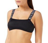 Calvin Klein INTENSE POWER-S-BANDEAU-RP Bikini Oberteil, schwarz, größe XS