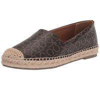 Calvin Klein Damen Beliebt Ballerinas, Espresso-Logo, 37 EU