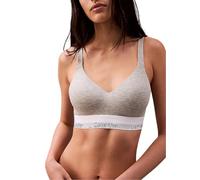 Calvin Klein Damen BH Bralette Lift Stretch, Grau (Grey Heather), XL