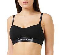 Calvin Klein Damen BH Bralette Light Lined Gefüttert, Schwarz (Black), XL