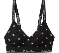 Calvin Klein Damen BH Bralette Lightly Lined Elastischer Bund, Schwarz (Diamond Logo Black), 4XL