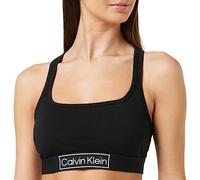 Calvin Klein Damen BH Bralette Stretch, Schwarz (Black), L