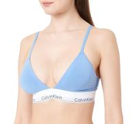 Calvin Klein Damen BH Bralette Triangle herausnehmbare Polster, Blau (Glacier), S
