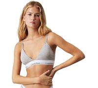 Calvin Klein Damen BH Bralette Triangle herausnehmbare Polster, Grau (Grey Heather), M