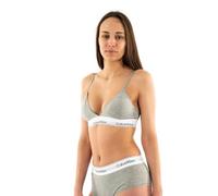 Triangel-BH CALVIN KLEIN UNDERWEAR "LGHT LINED TRIANGLE" Gr. XS (34), N-Gr, grau (grey heather) Damen BHs (50115559-XS) grey heather
